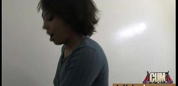 DP with german ebony bukkake teen 9